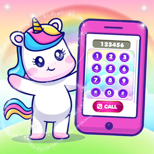 Bebé unicornio teléfono niñas Mod