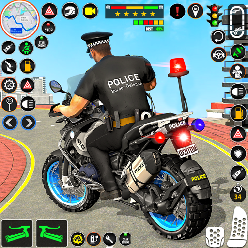 Police Moto Bike Crime Chase Mod