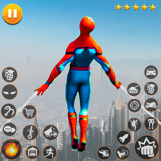 Epic Hero Spider Rescue Fight Mod