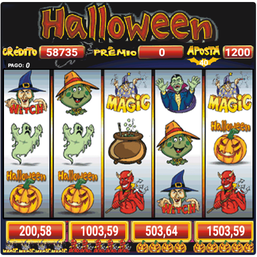 Halloween Slots 30 Linhas Mod