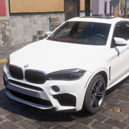 Car Driving Simulator BMW X6 Mod