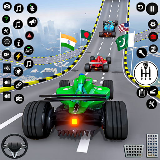Formula Car Stunt Racing Game Mod